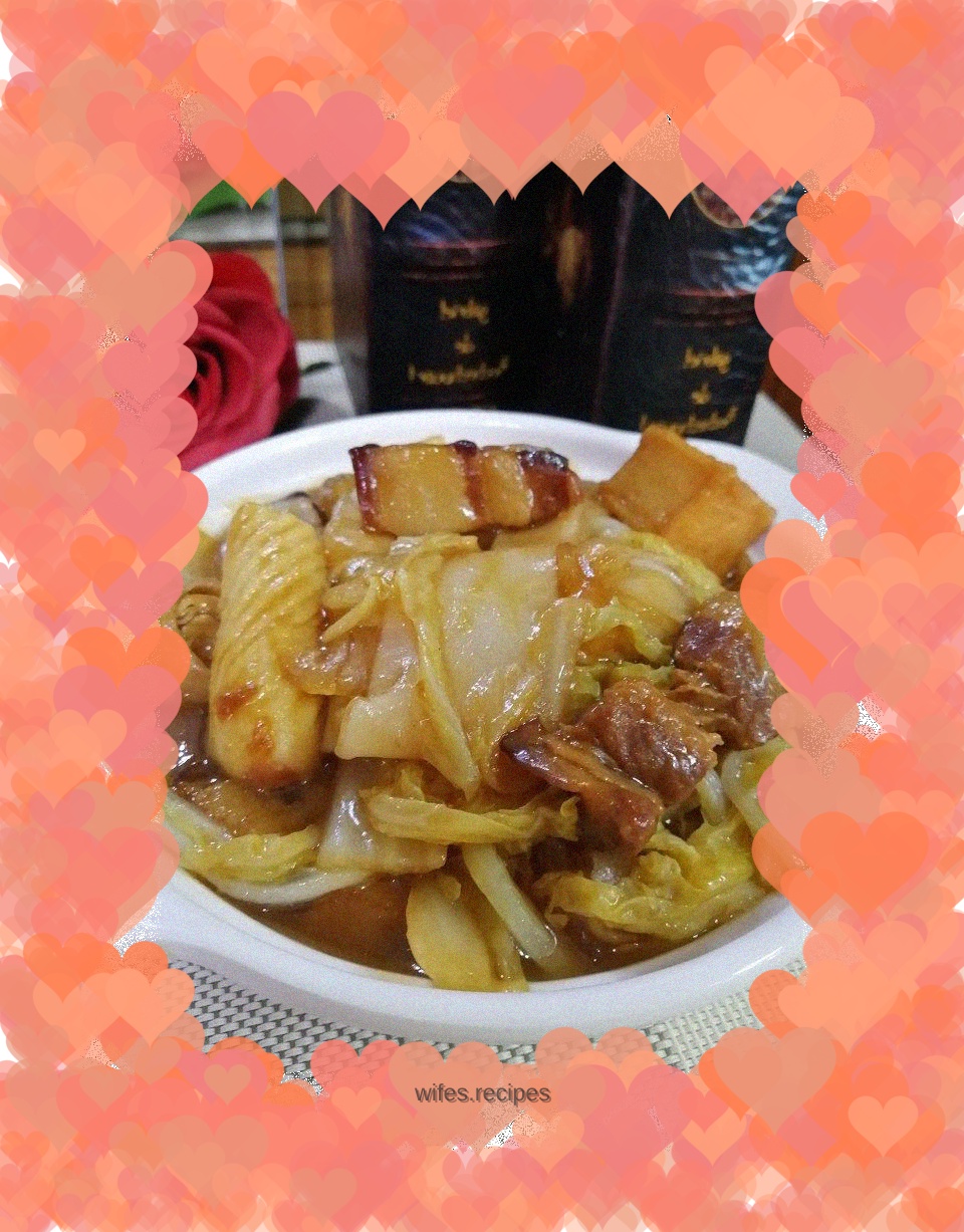 Braised Pork and Braised Vermicelli Cabbage