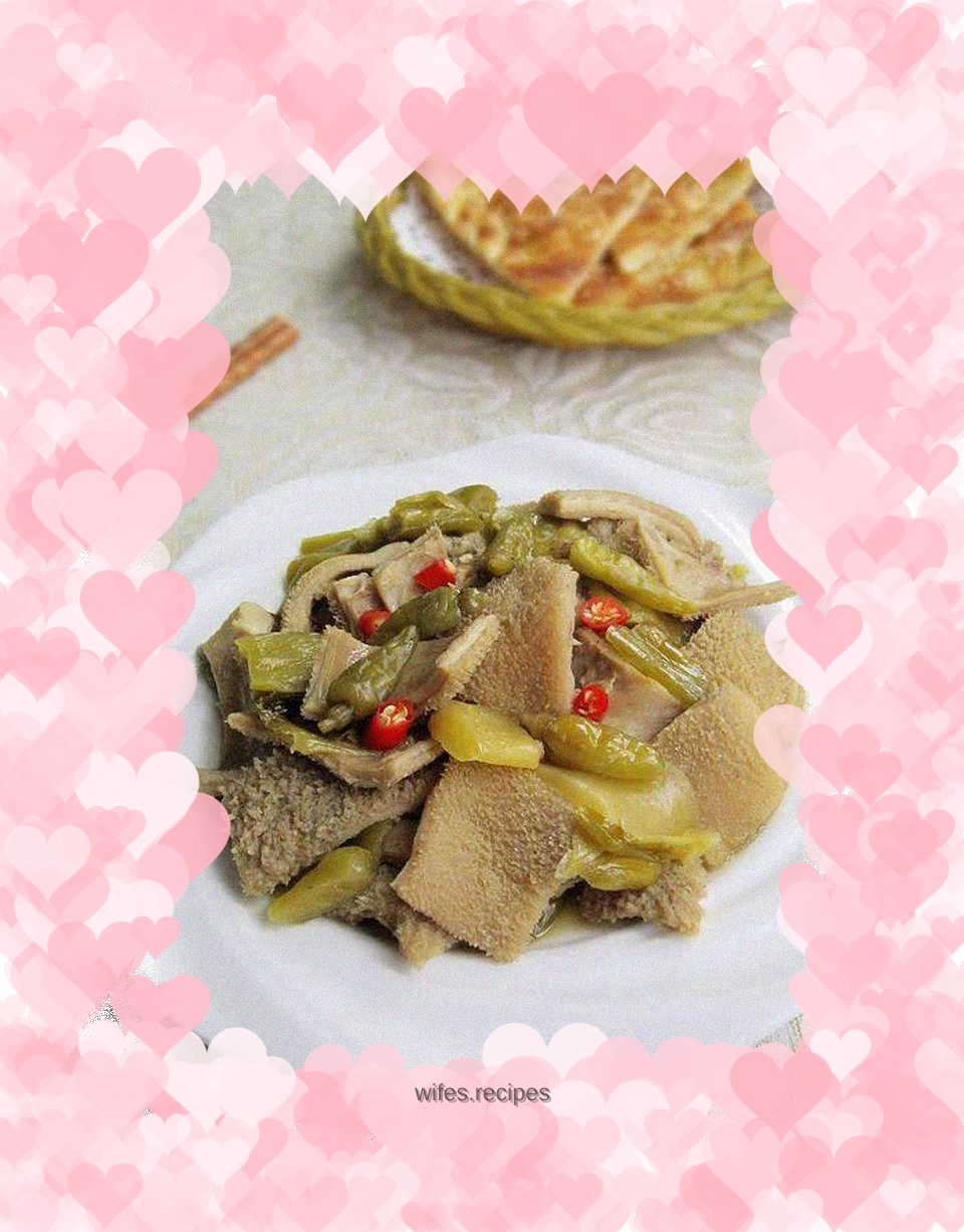 Sauerkraut and tripe