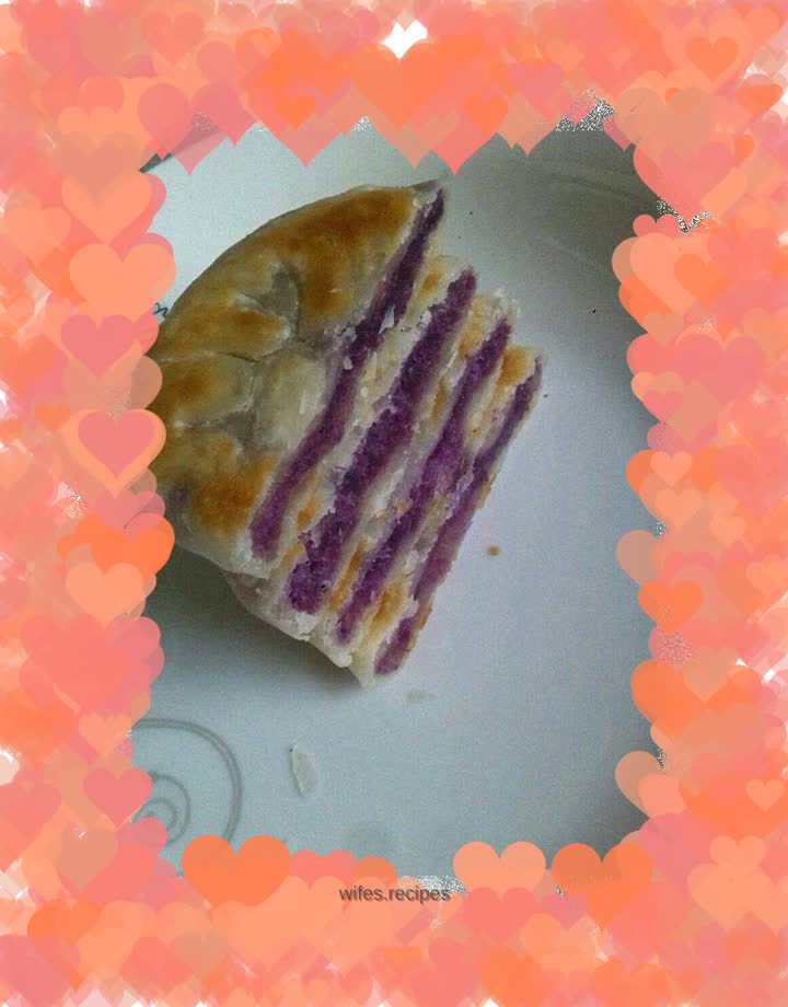 Purple Sweet Potato Shortbread