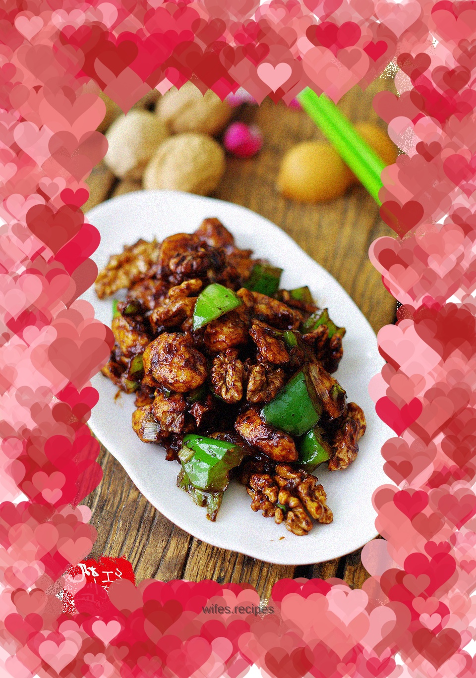 Sautéed Chicken with Peach Kernels