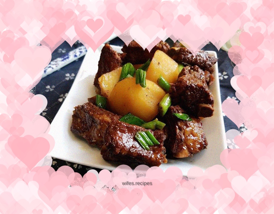 Braised Pork Ribs with Potatoes