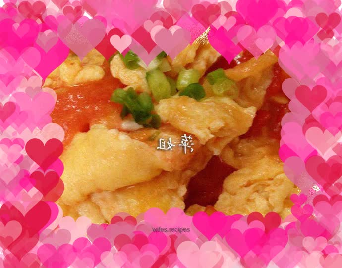 Use the simplest ingredients and seasonings to make the most delicious tomato scrambled eggs