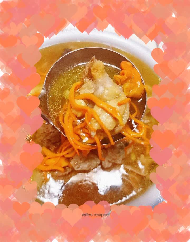 Cordyceps Flower Chicken Soup