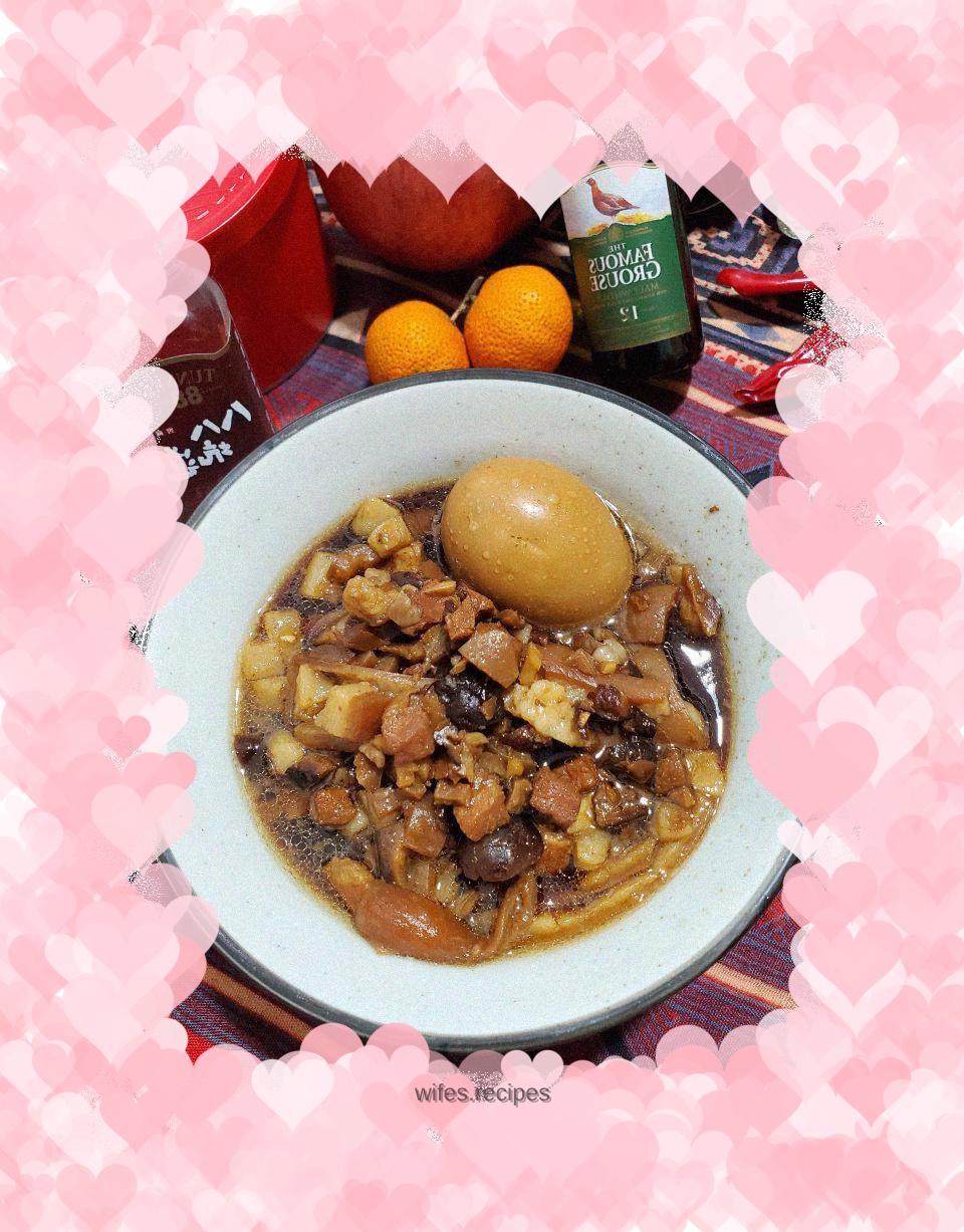 Delicious braised pork