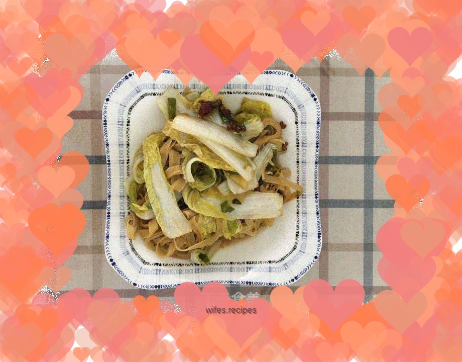 Hot and sour baby cabbage