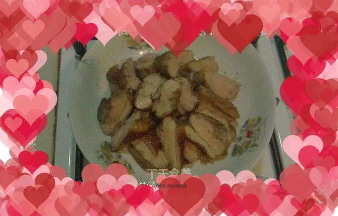 Pan-fried black pepper duck breast