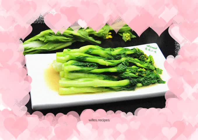 Stir-fried bean curd and cabbage heart