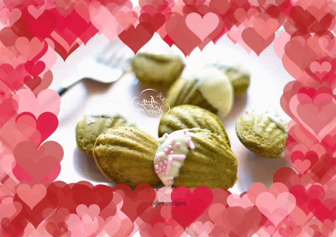 Fall in love with White Matcha Madeleine