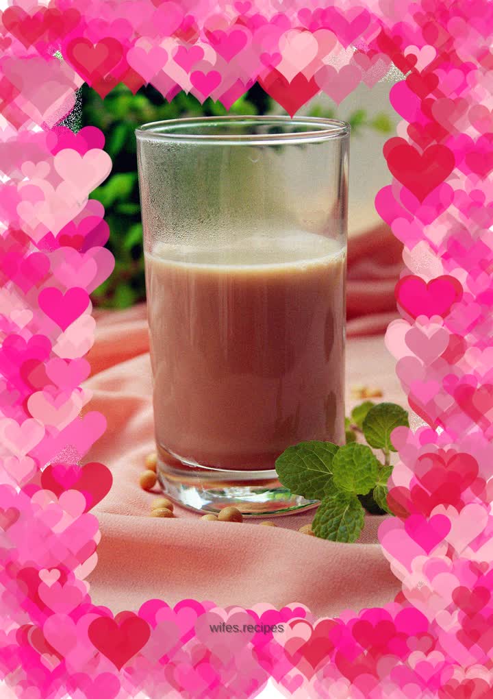 Soybean and walnut soy milk