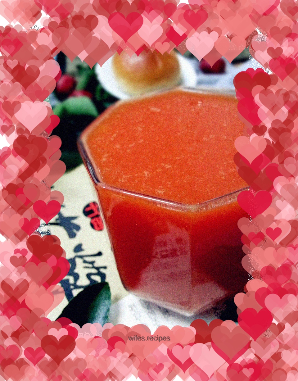 The equation of youth = papaya lemon carrot apple juice