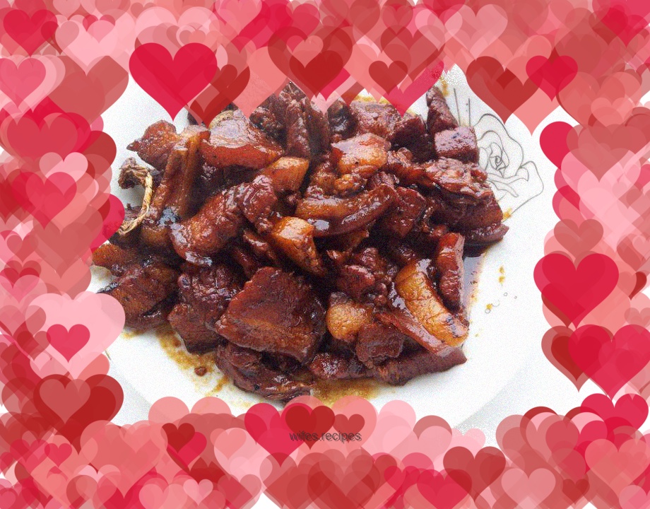 Delicious braised pork