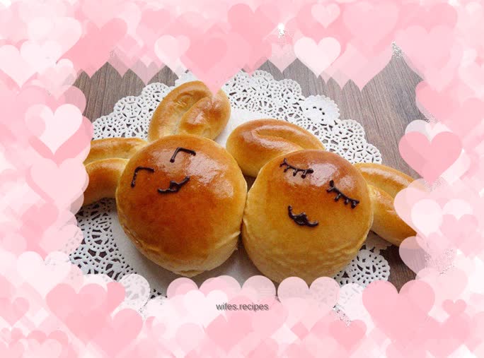 Naughty Rabbit Bean Paste Bread