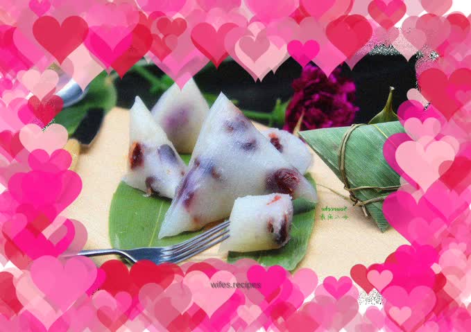 Cranberry Sago Rice Dumplings