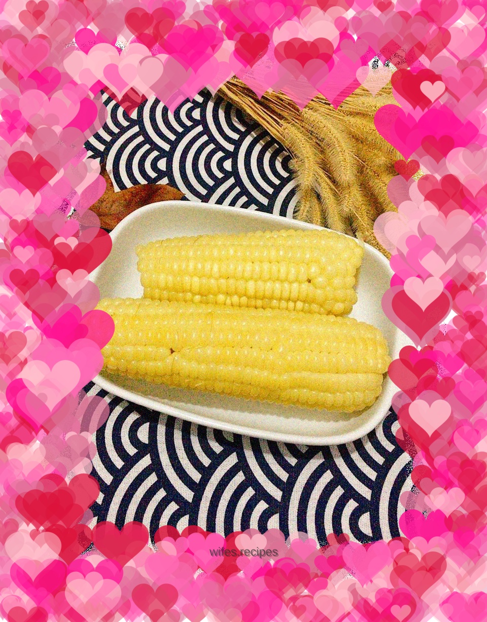 Boiled corn