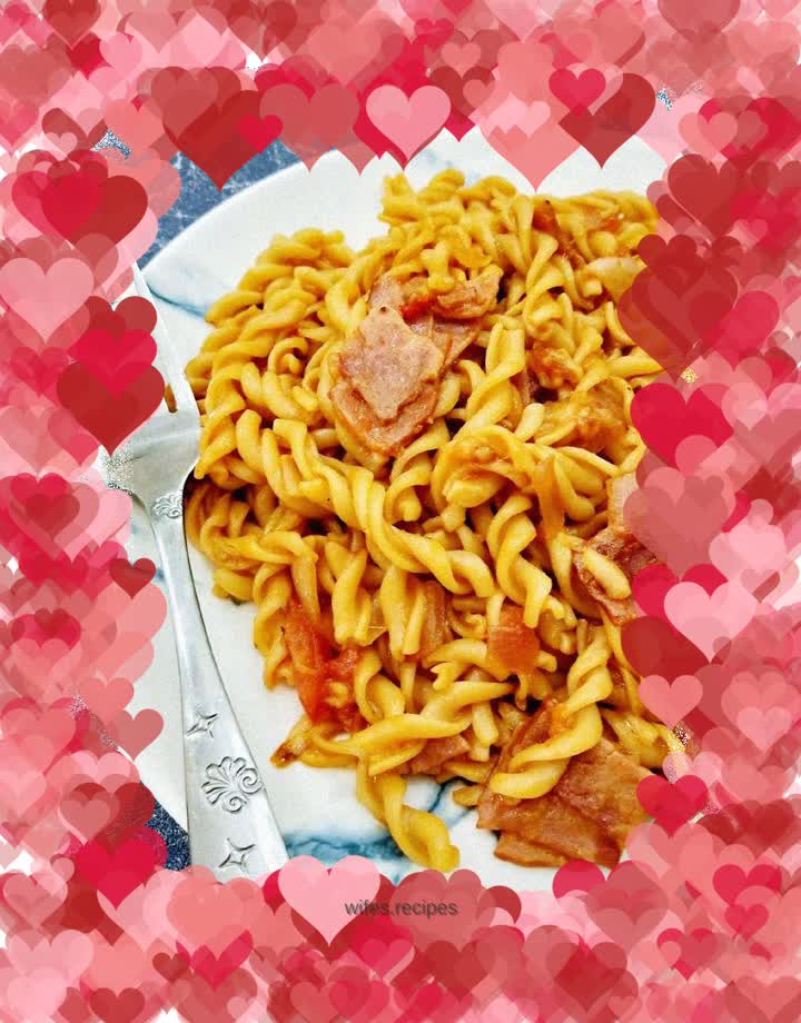 Bacon Spaghetti with Snails