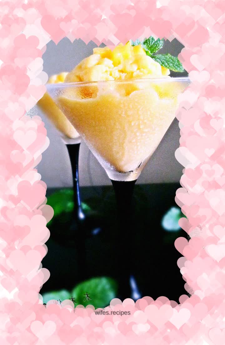 Mango Coconut Smoothie~Western Food Season 2