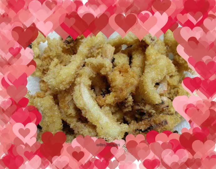 Fried squid