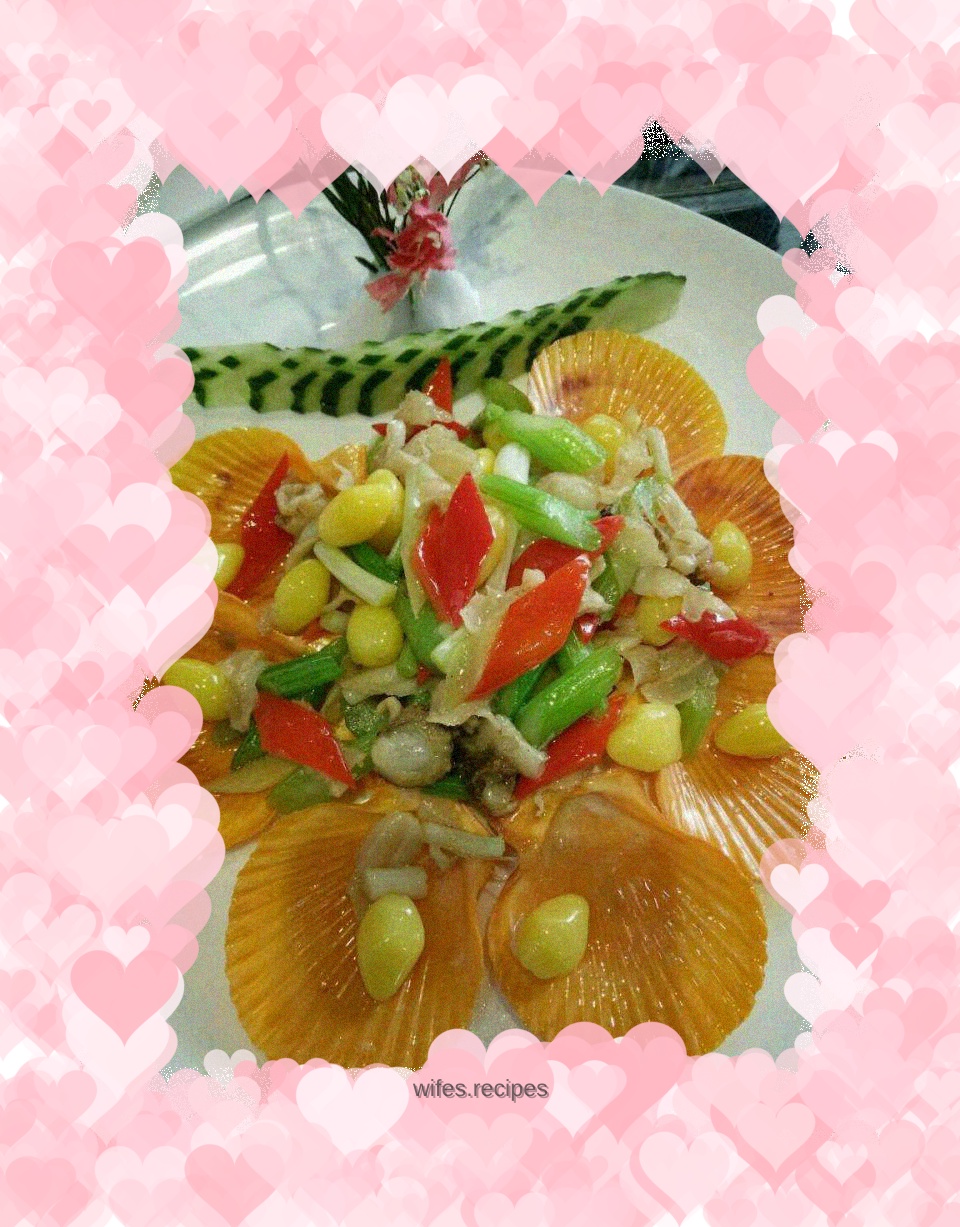 Assorted stir-fried stir-fries