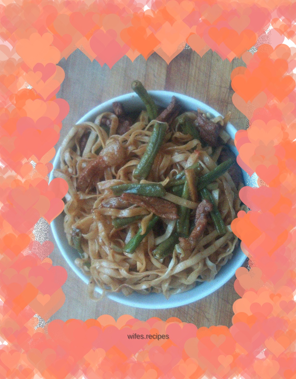 Steamed Bean Braised Noodles