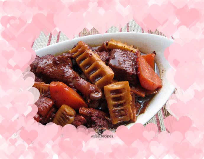 Duck Legs Stewed with Spring Bamboo Shoots