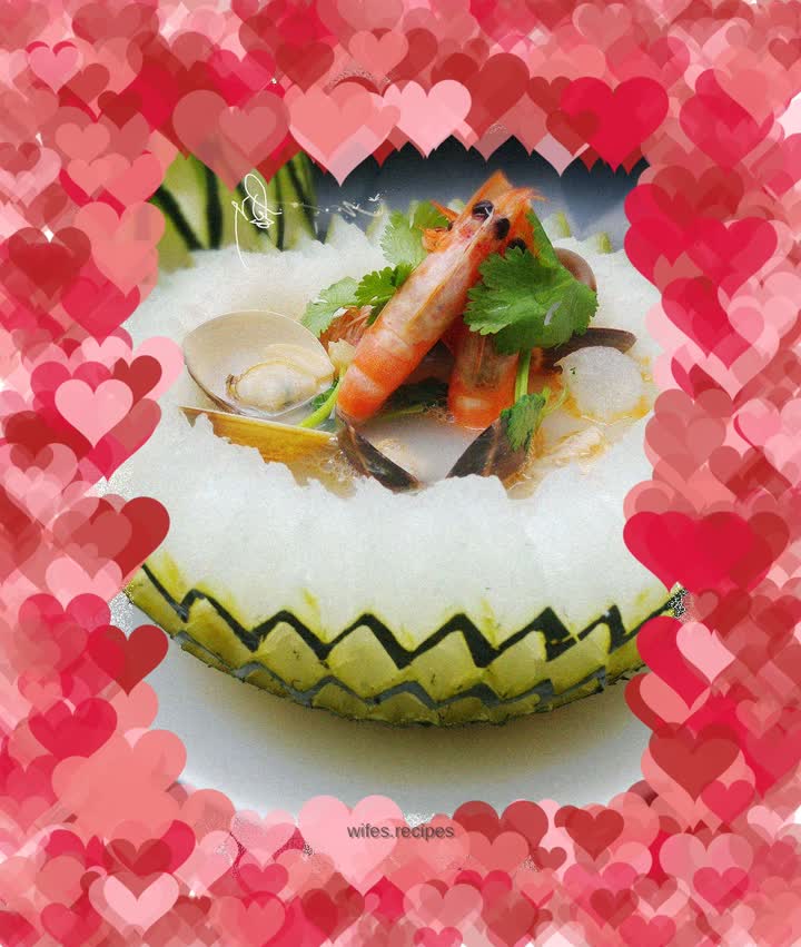 Seafood Winter Melon Cup