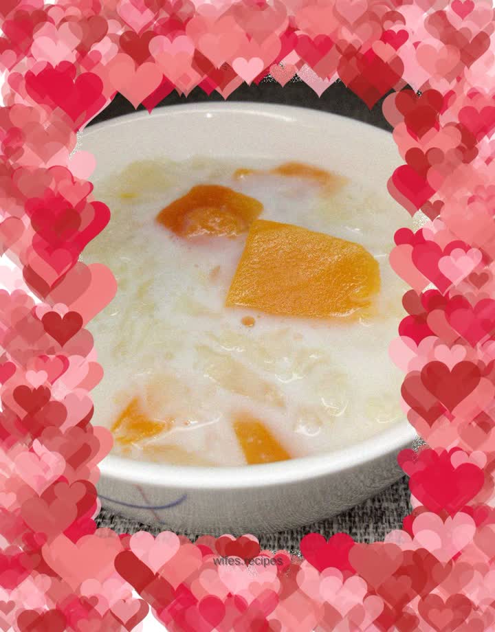 Papaya and Tremella Milk
