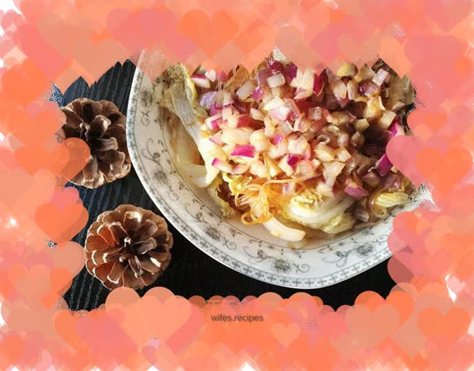 Garlic Vermicelli and Baby Cabbage