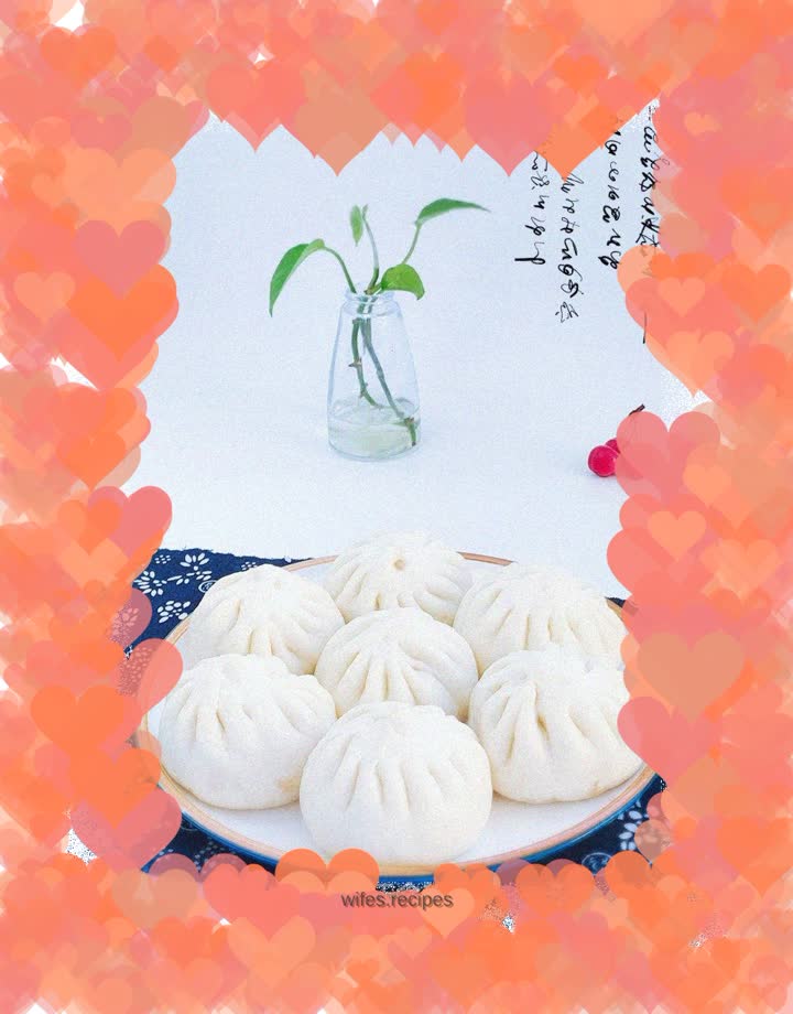 Beef and celery stuffed buns