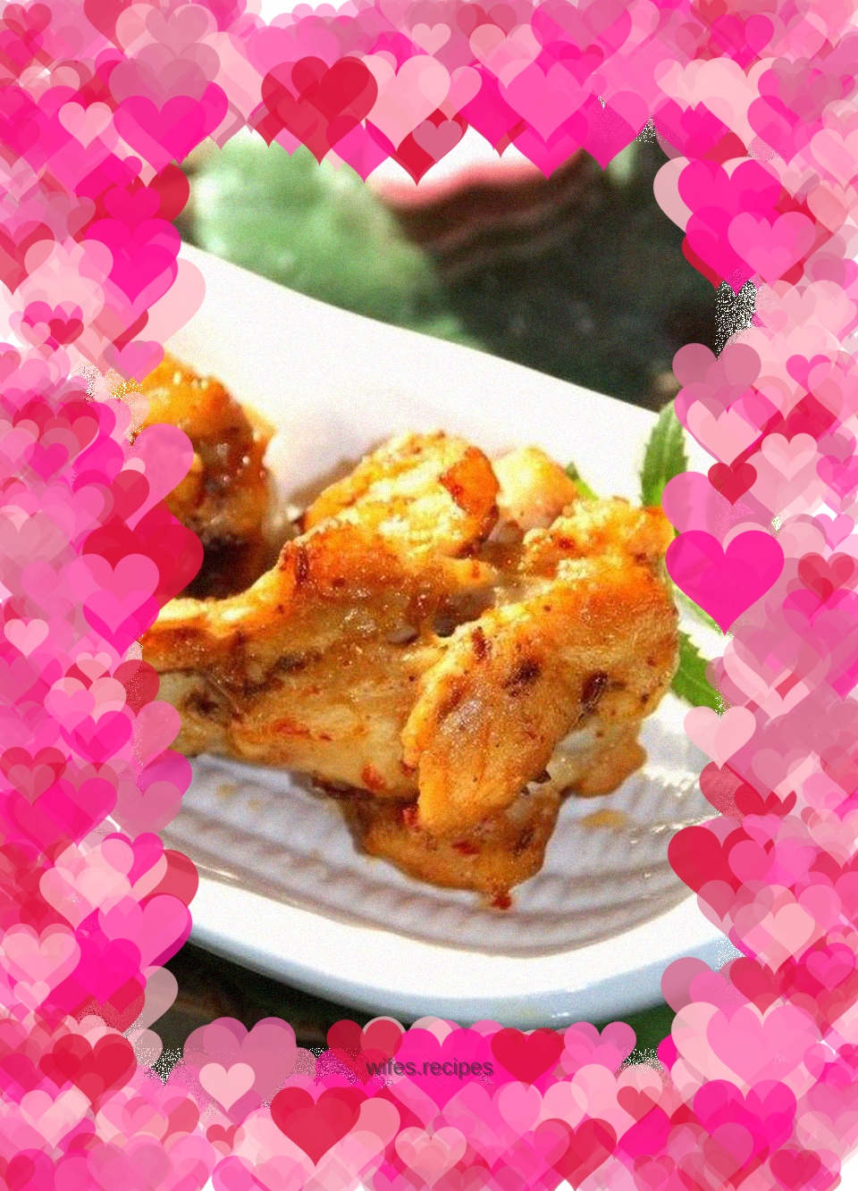 Grilled chicken wings