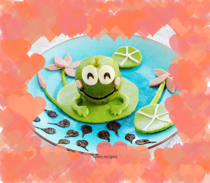 The little tadpole is looking for its mother