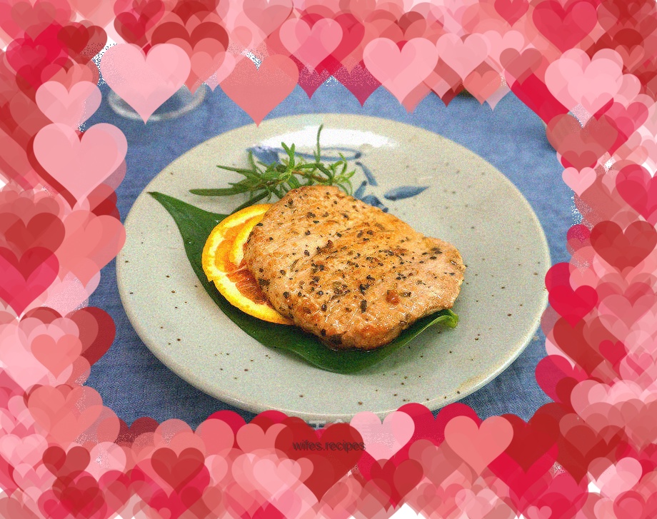 Pan-fried delicious pork chop