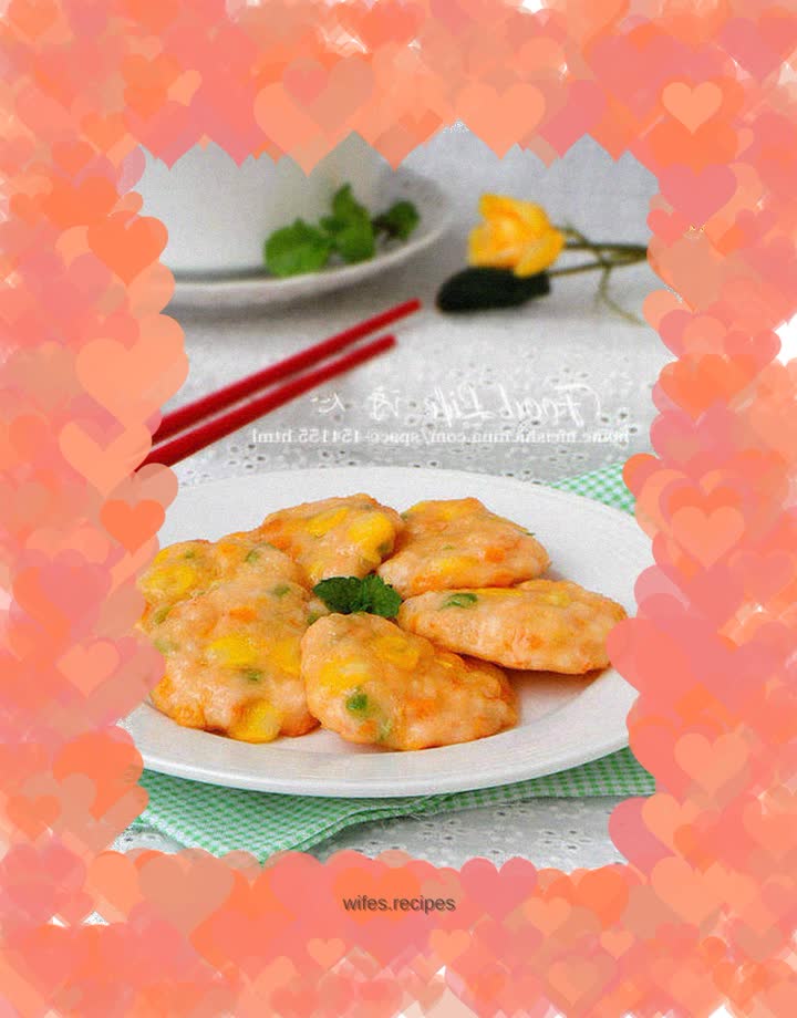 【QQ Shrimp Cake】--- Make your child’s nutrition more comprehensive