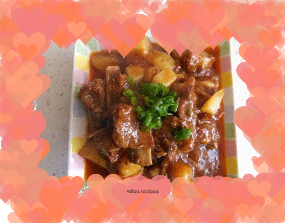 Braised Pork Ribs with Potatoes