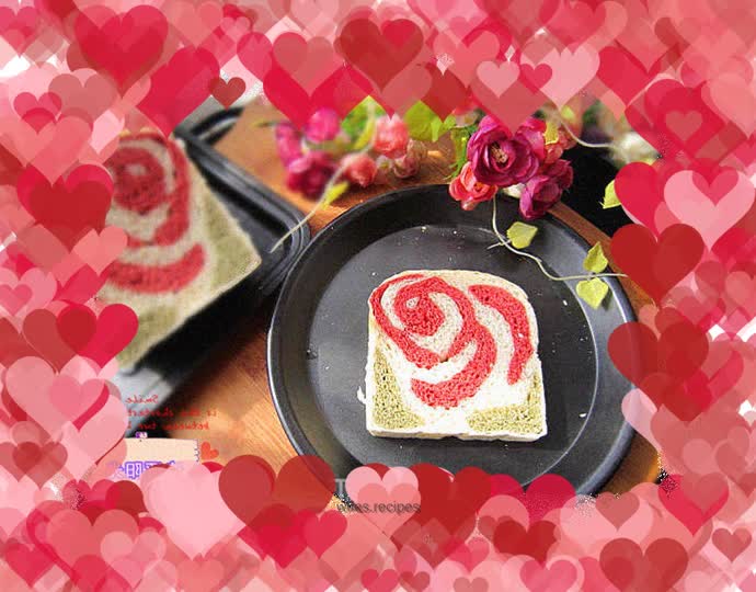 Rose toast--for the one you love most