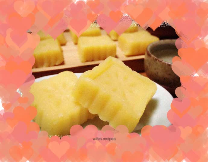 The most delicious mung bean cake ~ with a simple bread machine version