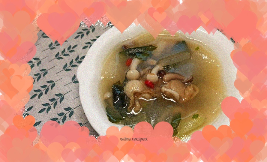 Winter Melon, Scallop and Mushroom Soup