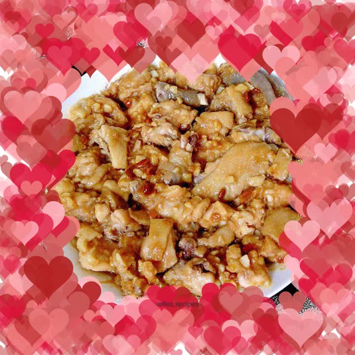 Tender steamed chicken