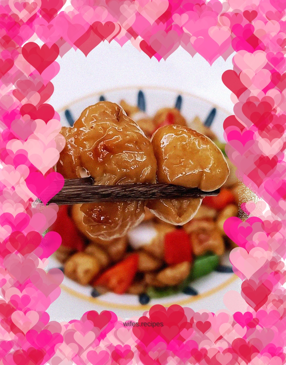 Home-style fried pork sausage with wine and rice