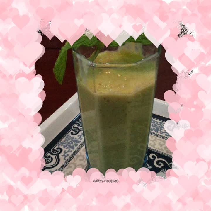 Mint Mango Milkshake