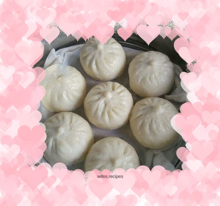 Dried vegetable buns