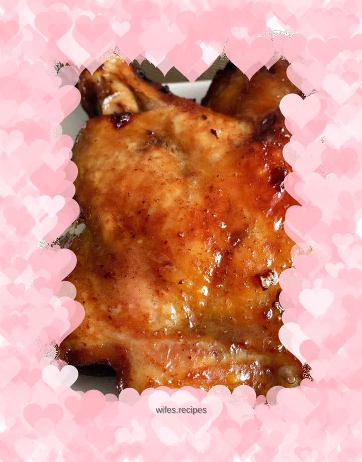 Grilled Chicken Legs with Honey Sauce