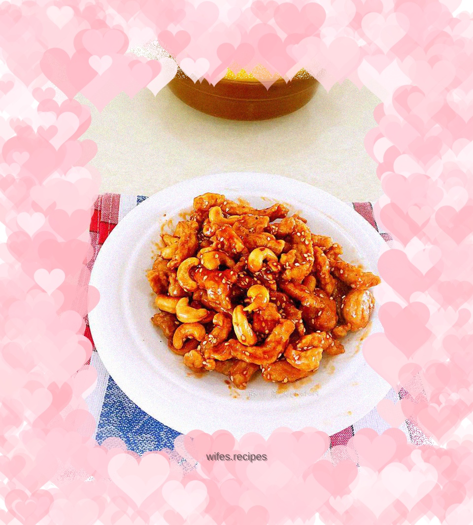 Sweet and Sour Cashew Tenderloin