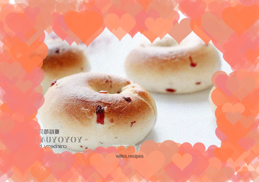 Cranberry Bagels