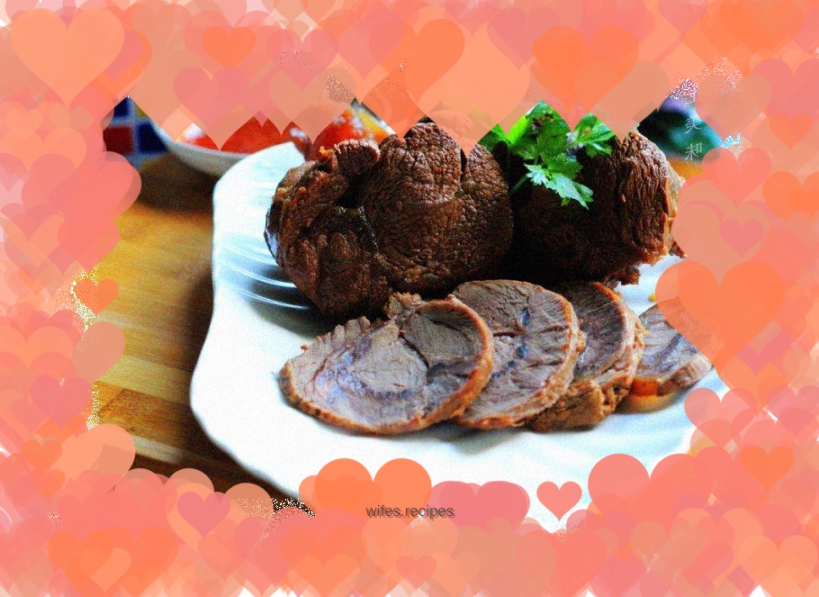 Braised beef with soy sauce