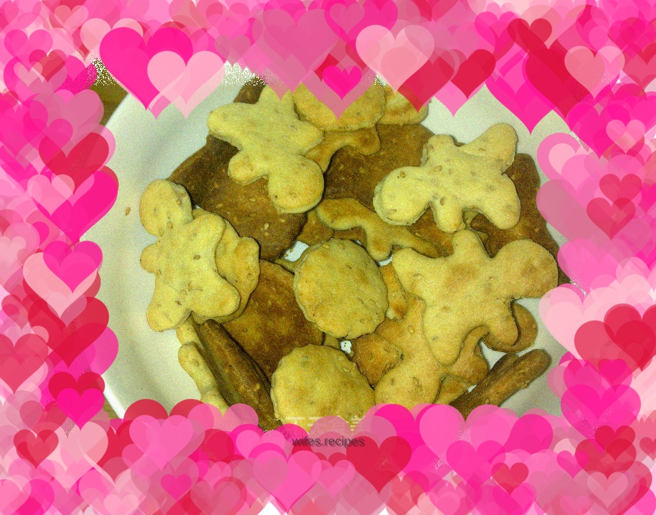 Cartoon salty cookies