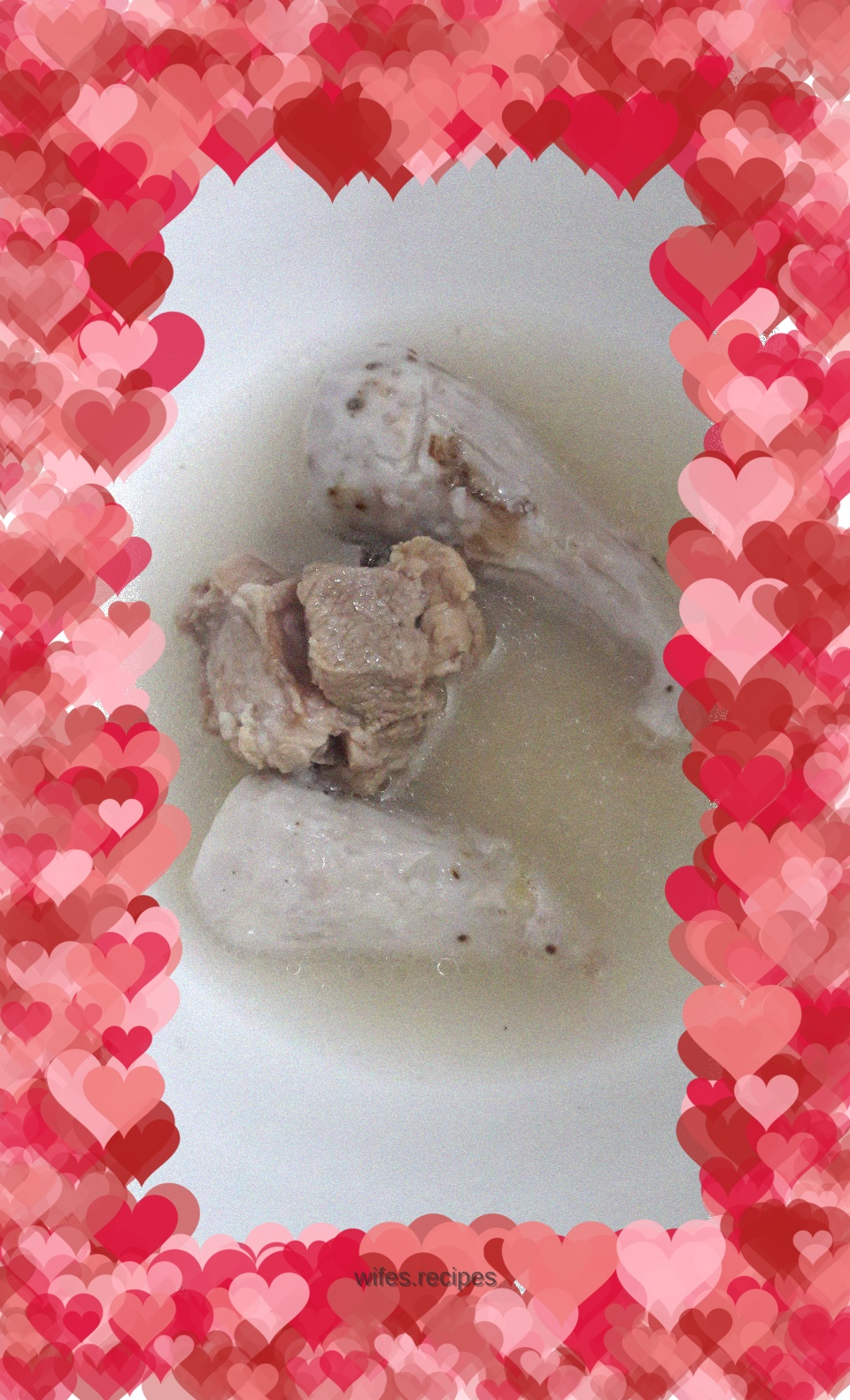 Braised Pork Bones with Taro