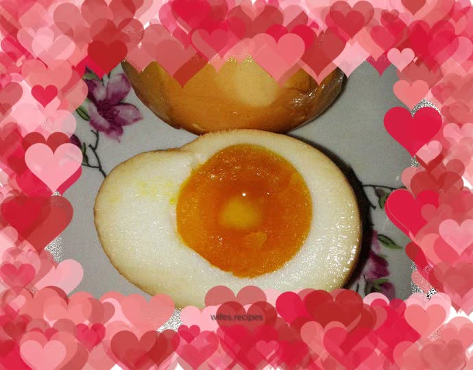 Secret soft-boiled tea eggs
