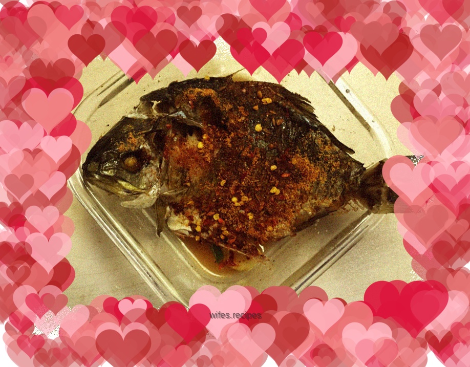 Weight loss meal microwave cumin crucian carp