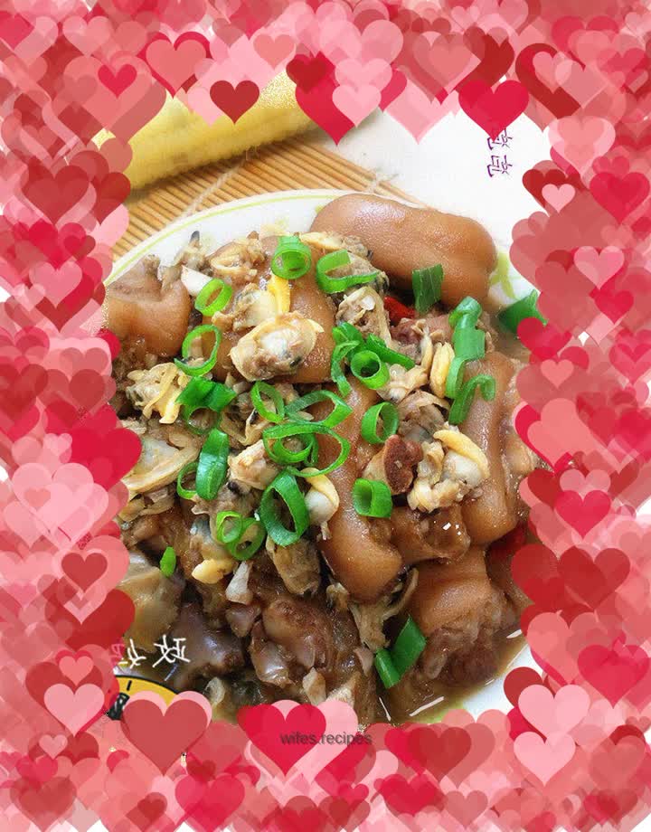 【Shandong】Pig trotters and clam meat