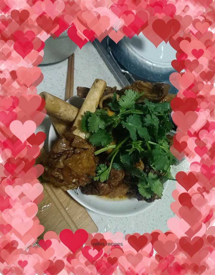Braised Lamb Bone